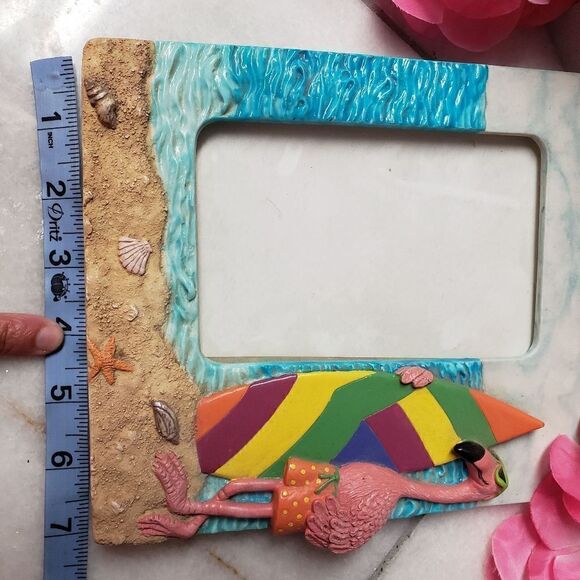 Flamingo ceramic Picture Frame 4x6 - Picture 12 of 13
